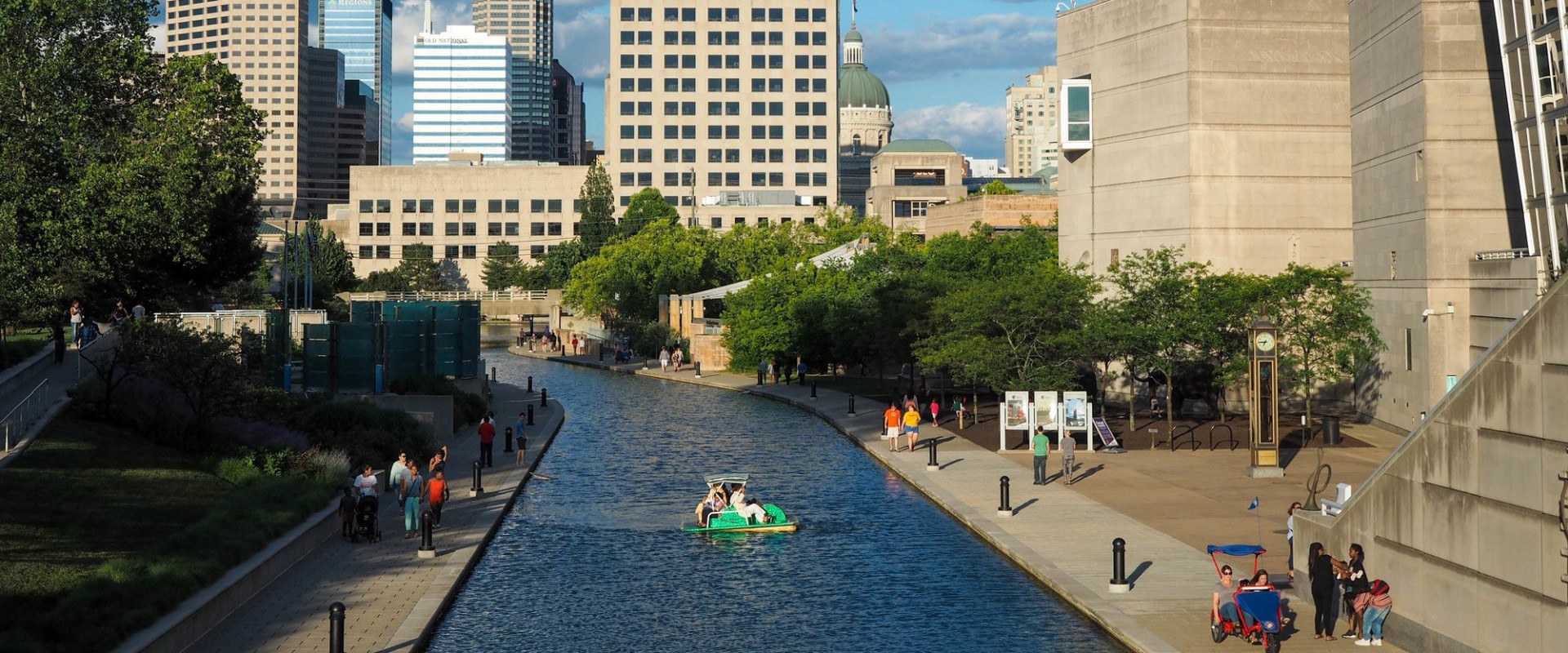 Why do people visit indianapolis?